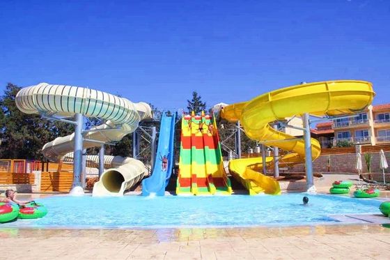 Công viên nước Bể bơi giải trí Sản phẩm trượt nước bằng sợi thủy tinh