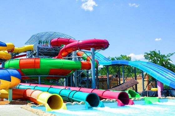 Giá tốt. Trẻ em ngoài trời công viên giải trí trẻ em sân chơi nước trò chơi slide nhóm sợi thủy tinh trực tuyến