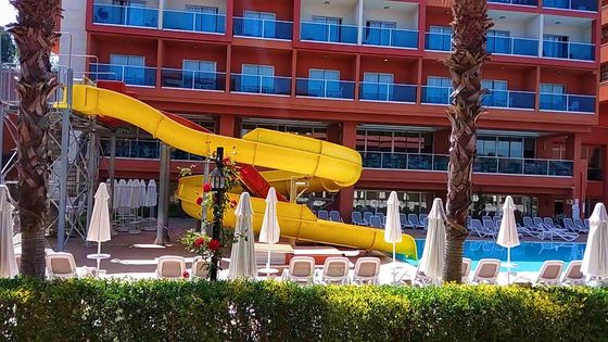 Giá tốt. Trẻ em sân chơi nước Thể thao vui chơi nước Bể bơi Spiral slide rộng trực tuyến