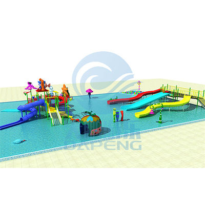Công viên giải trí nước ngoài sân chơi Set trẻ em Slide nhóm sợi thủy tinh