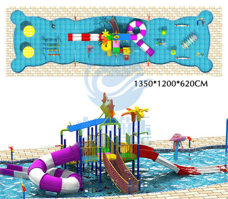 Giá tốt. Adult Aqua Fun Amusement Park Set Design Với đồ chơi bể bơi trực tuyến