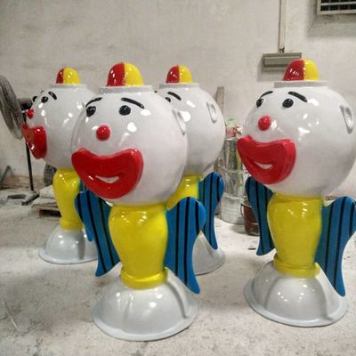 Giá tốt. Water Park Kids Water Splash Pad Thiết bị Big Head Clown cho trẻ em Bể bơi trực tuyến