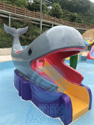 Giá tốt. Trẻ em Aqua Play Sân chơi nước với bể bơi Đi xe cá voi Slide nước sợi thủy tinh trực tuyến