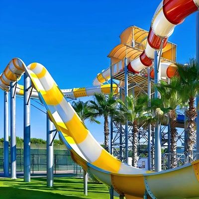 Giá tốt. Bể bơi ngoài trời thủy tinh sợi nước vui chơi trượt trực tuyến