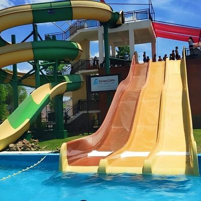 chất lượng Thiết bị công viên chơi nước ngoài sân chơi băng trượt nước sợi thủy tinh nhà máy