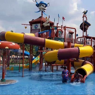 Giá tốt. Công viên giải trí nước Đi bộ Thiết bị tiệc Tiếp thị băng trượt nước bằng sợi thủy tinh trực tuyến