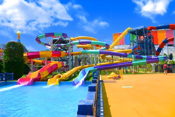 Giá tốt. Thiết bị giải trí ngoài trời lớn Công viên thủy tinh slide thủy tinh slide nước trò chơi nước sân chơi slide nước cho hồ bơi mở xoắn ốc phù hợp cho người lớn và trẻ em tùy chỉnh trực tuyến