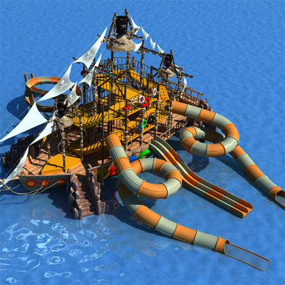 Slide Công viên nước bằng sợi thủy tinh