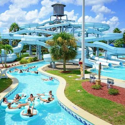 Giá tốt. Customizable Color Fiberglass Water Park Slide Ending with Pool for Kids and Adults trực tuyến