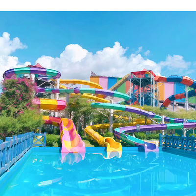 Giá tốt. High Strength Fiberglass Commercial Amusement Park Slide Service Life Over 10 Years With 2D And 3D Design trực tuyến