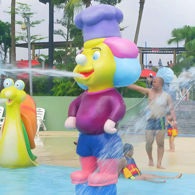 Giá tốt. Water Splash Pad Fiberglass Thiết bị chơi nước cho trẻ em Công viên giải trí trực tuyến