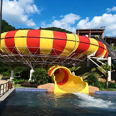 Mini Space Bowl Water Slide Nhà sản xuất Sợi thủy tinh cho Công viên nước thiết kế tùy chỉnh Với bảo hành 1 năm