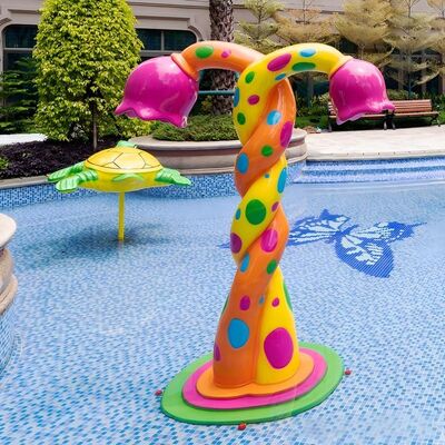 Giá tốt. Fiberglass Water Splash Pad Tính năng cho trẻ em Bể bơi Công viên nước Theme Resort Hotel trực tuyến