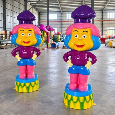 Giá tốt. Thiết bị chơi nước Sáp động vật bằng sợi thủy tinh Tính năng Màu tùy chỉnh cho đệm phun trực tuyến