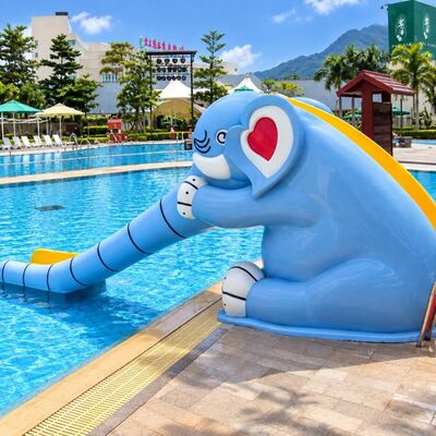 Giá tốt. Động vật Splash Pads Fiberglass Spray Các tính năng tương tác cho thiết bị chơi nước trực tuyến