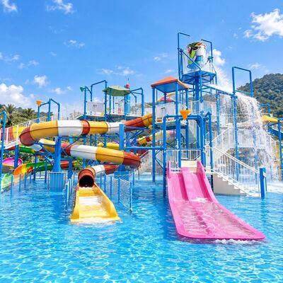 Giá tốt. Vùng chơi nước đại dương Cấu trúc sợi thủy tinh Sử dụng cho công viên giải trí ngoài trời và trung tâm cộng đồng trực tuyến