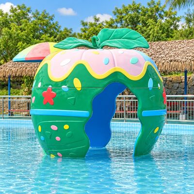 Giá tốt. Apple House Theme Water Park Thiết bị cho các dự án Splash Pad ngoài trời online