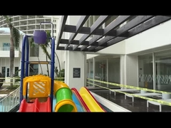 Chậu rót nước sân chơi, bồn phun nước cho trẻ em, bộ trượt nước sân chơi