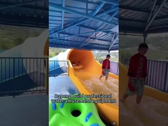 Công viên nước thương mại slide sợi thủy tinh, Aqua park giải trí đi bộ slide sợi thủy tinh