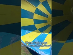 Kháng tia UV 14m Water Park Slide Commercial Splash Bowl Và Tornado Slide