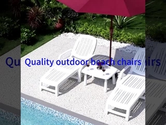 ghế gấp ghế ngồi ngoài trời portable cho khách sạn bãi biển resort hồ bơi